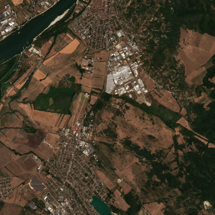 Sentinel-2 felvétel
