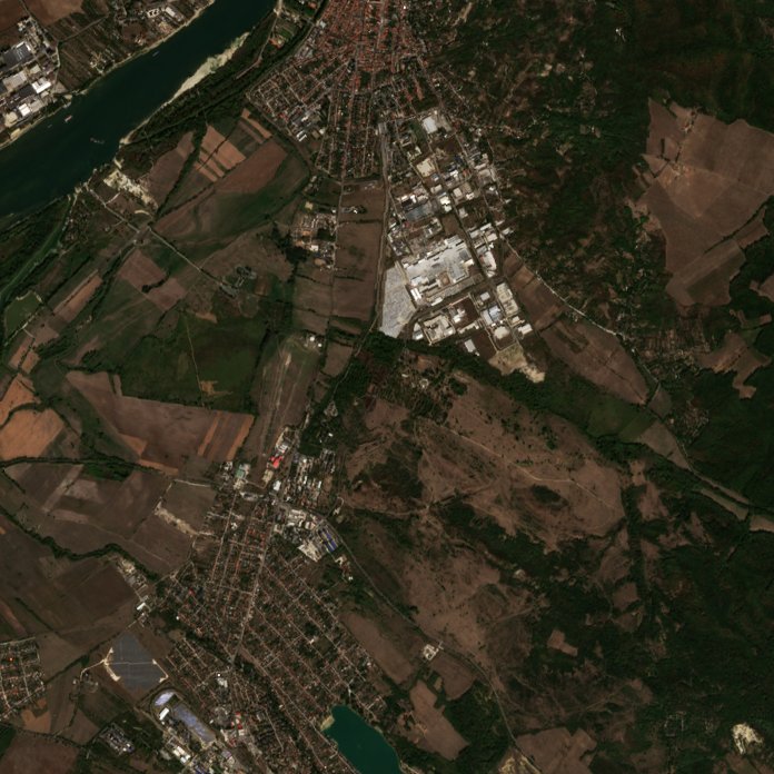 A terület a tűz után, 2026. szeptember 28.