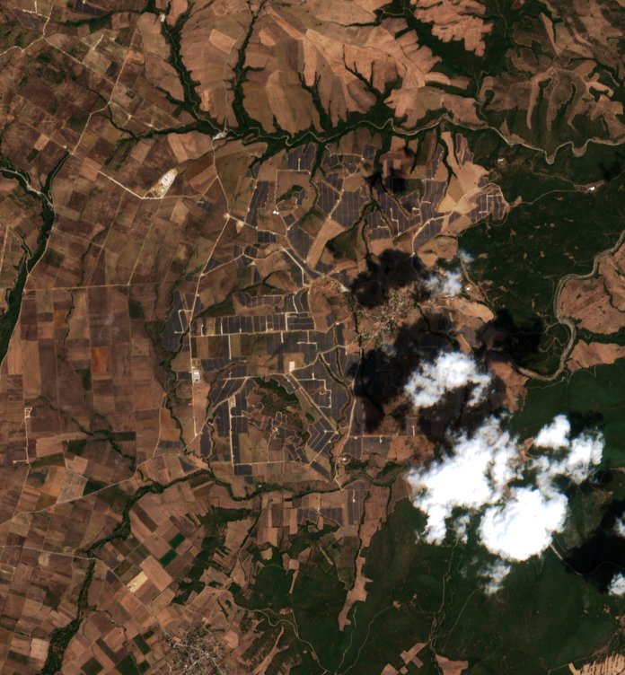 Sentinel-2 felvétel