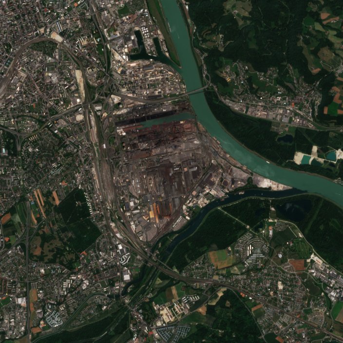 Sentinel-2 felvétel