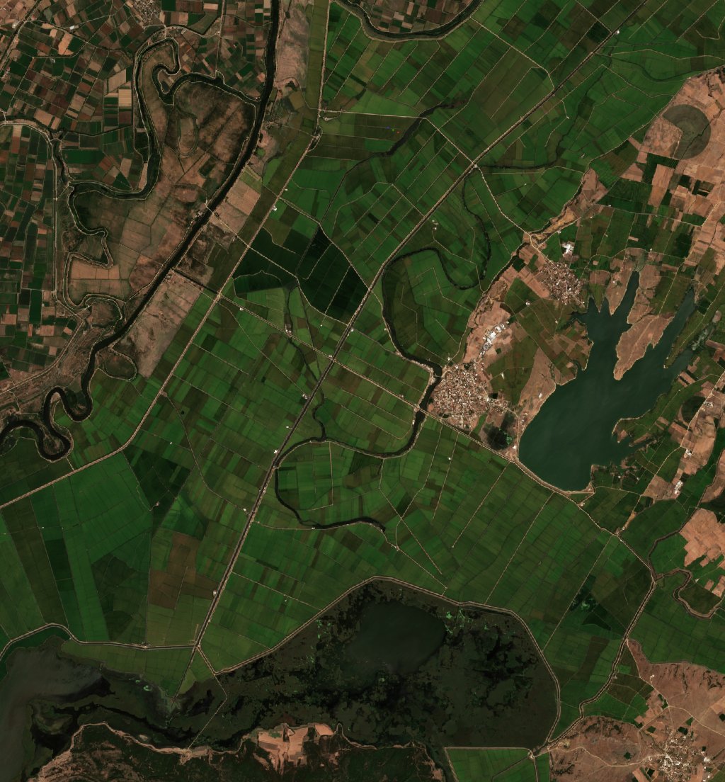 Sentinel-2 felvétel