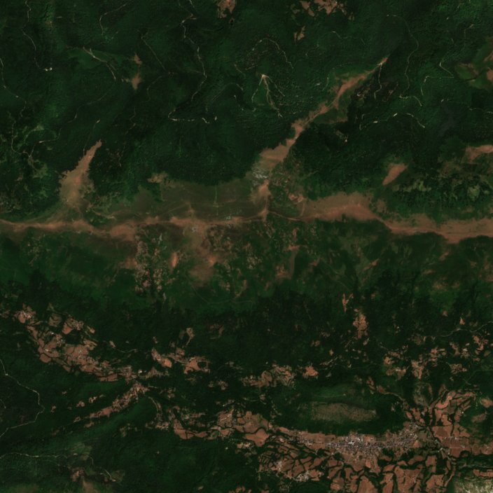 Sentinel-2 felvétel
