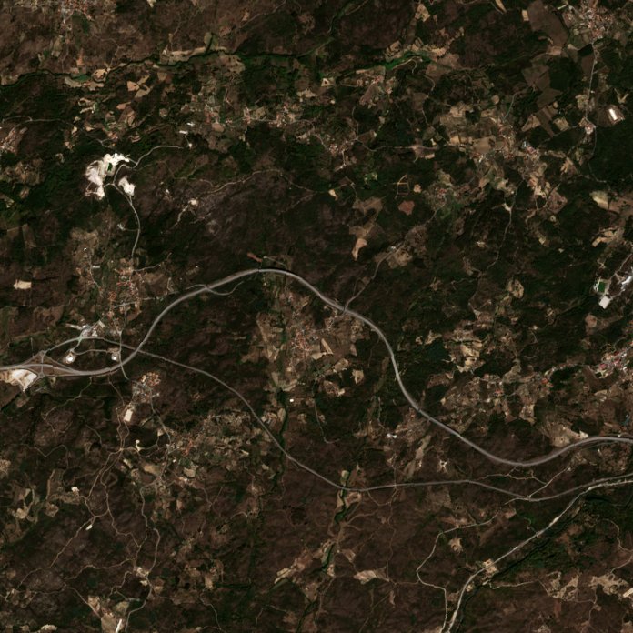 Sentinel-2 felvétel