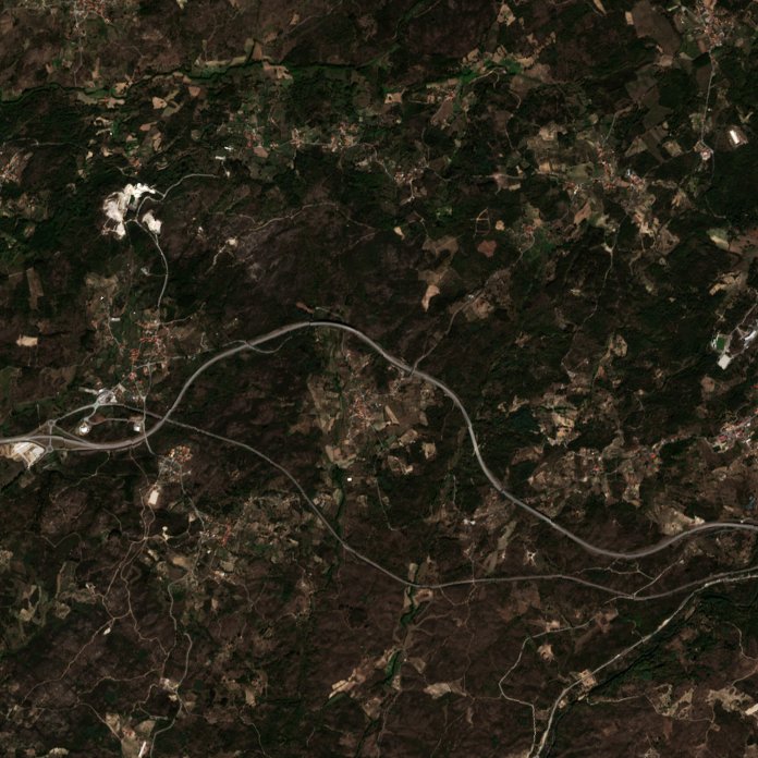 A terület a tűz után, 2026. október 10.
