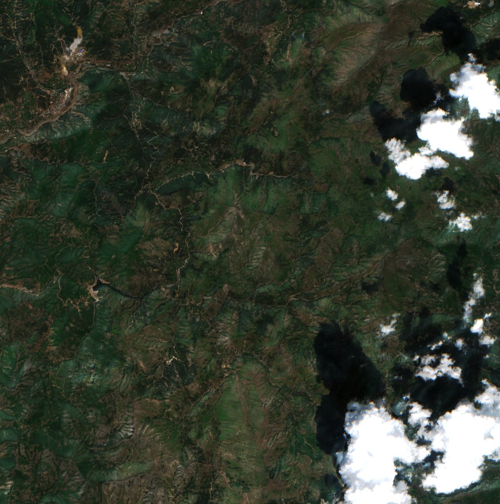 Sentinel-2 felvétel