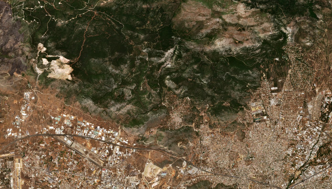 Sentinel-2 felvétel