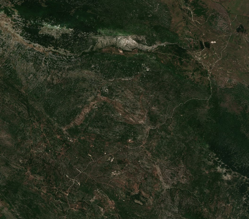 Sentinel-2 felvétel