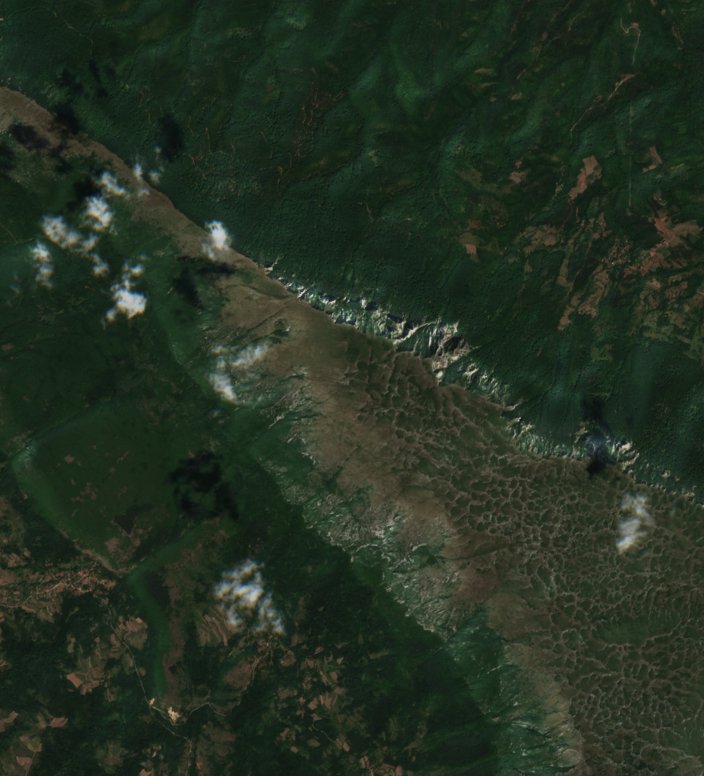 Sentinel-2 felvétel