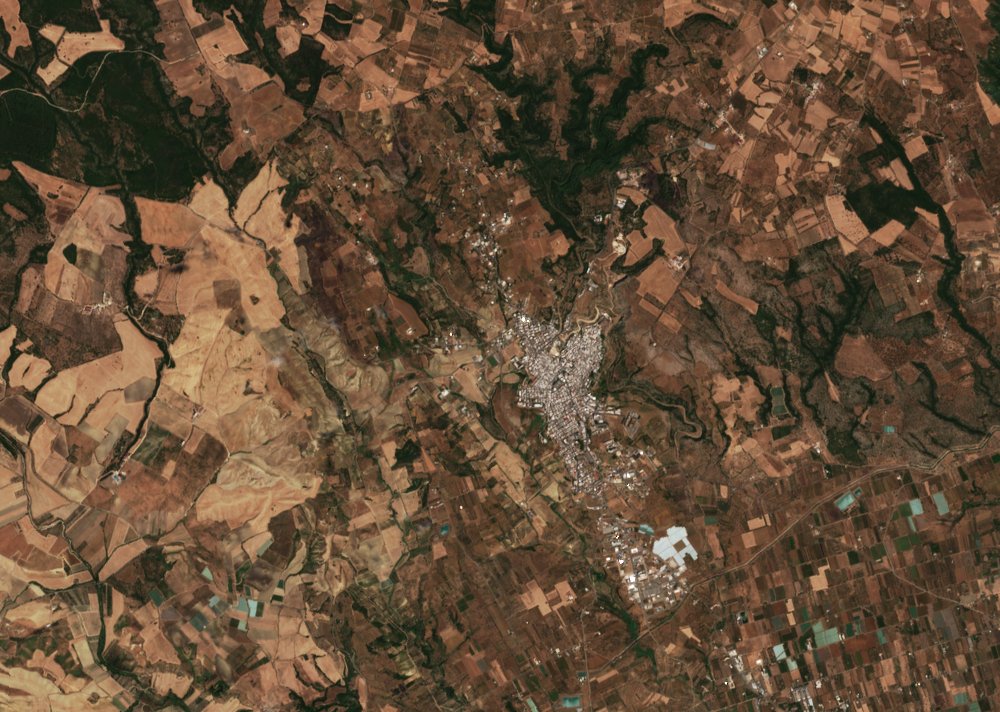 Sentinel-2 felvétel