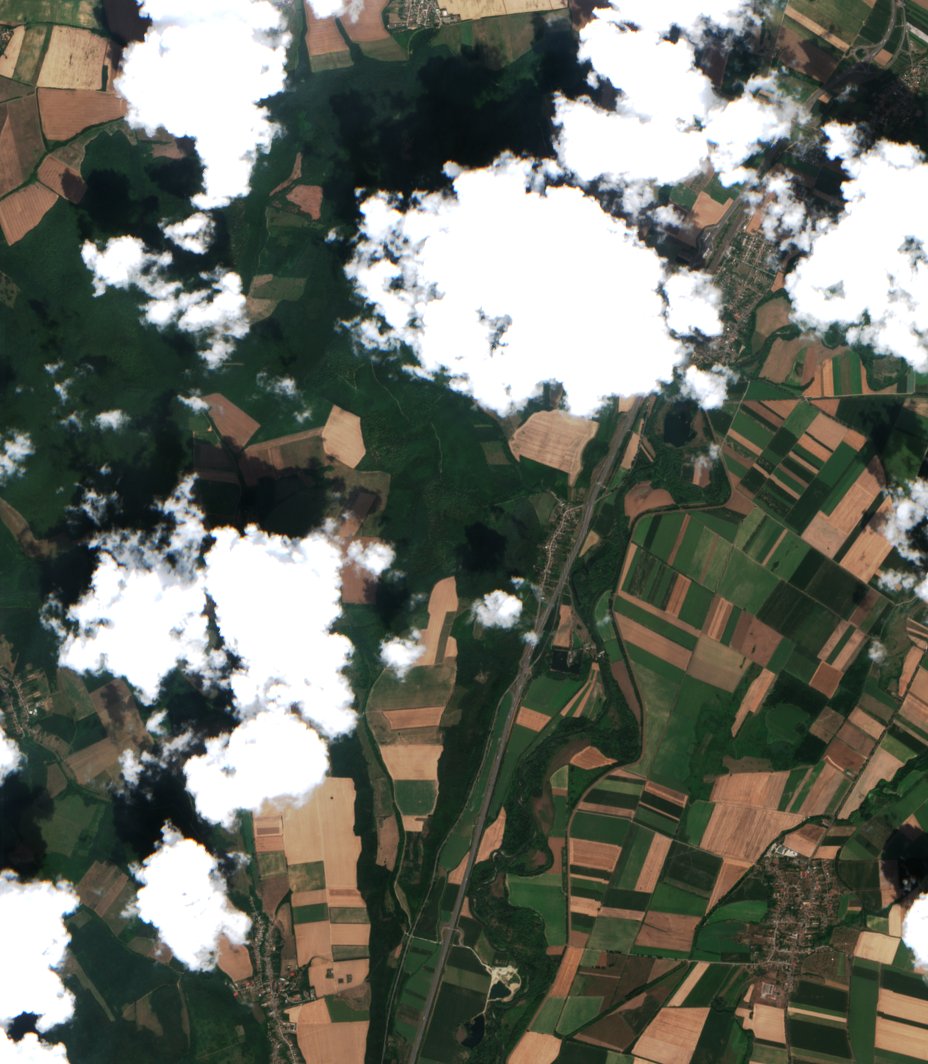 Sentinel-2 felvétel