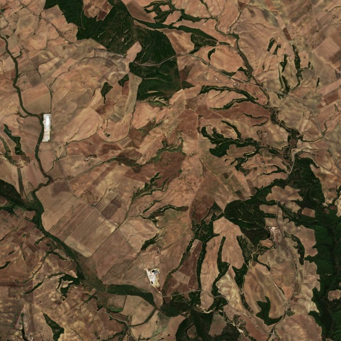 A terület a tűz előtt, 2026. szeptember 17.