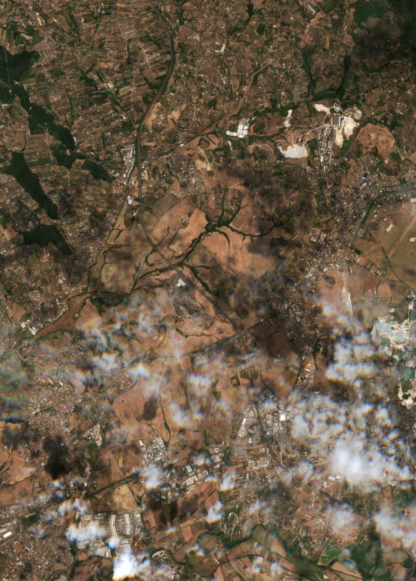 Sentinel-2 felvétel