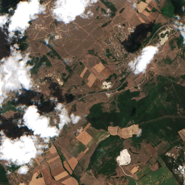 Sentinel-2 felvétel