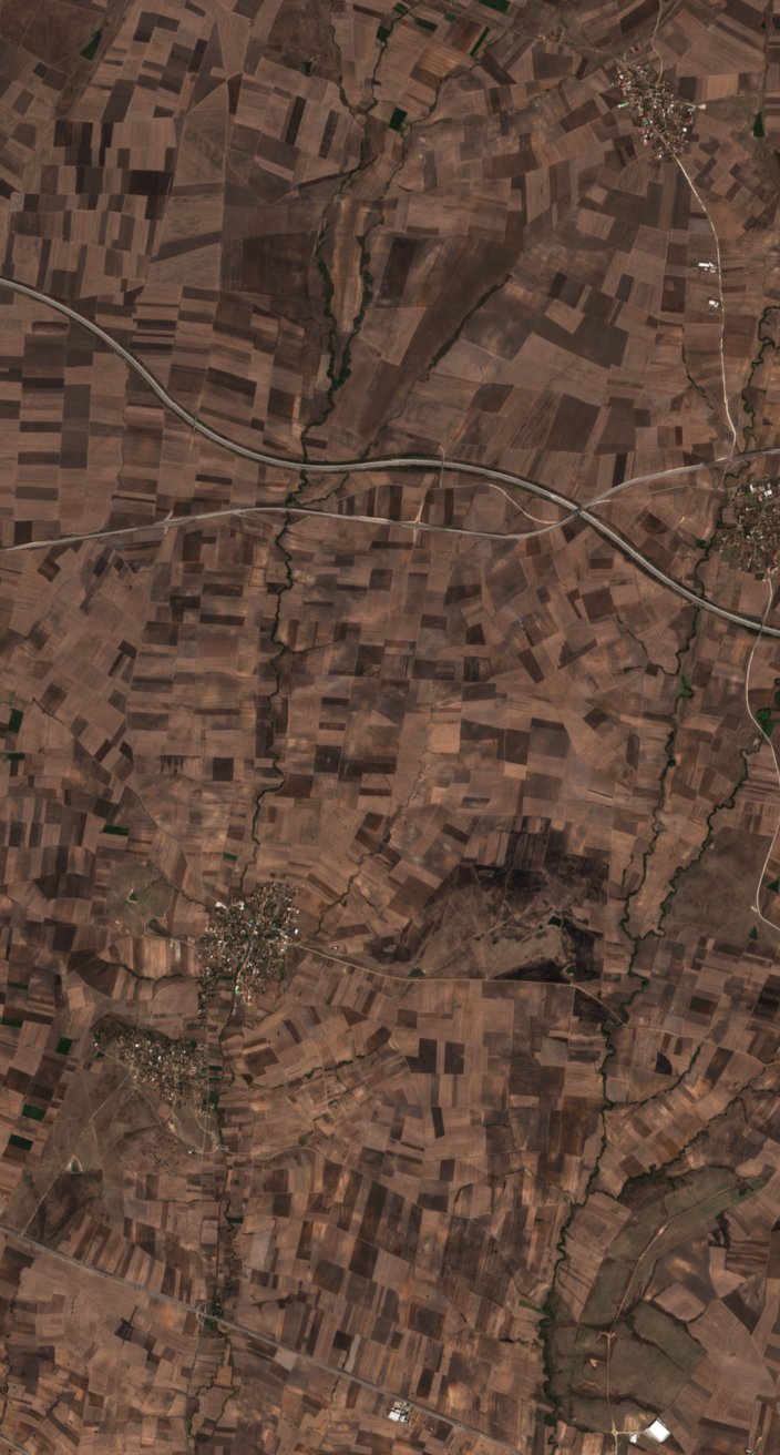 A terület a tűz után, 2026. október 21.