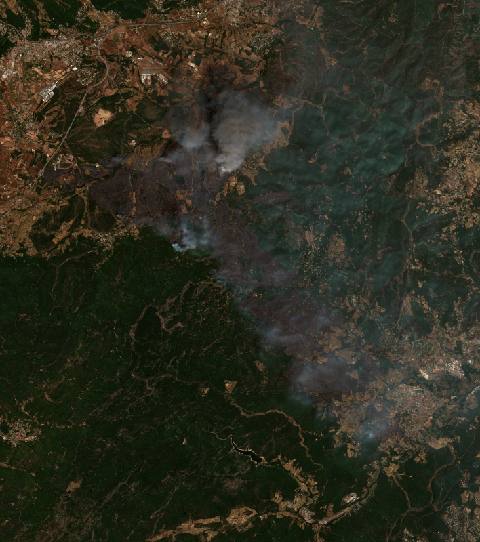 La Garde-Freinet térségében 2021-ben