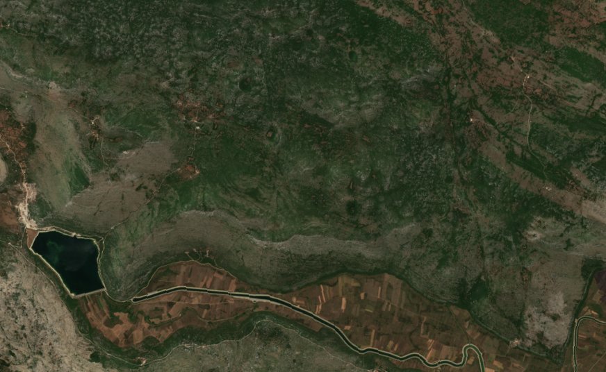 Sentinel-2 felvétel
