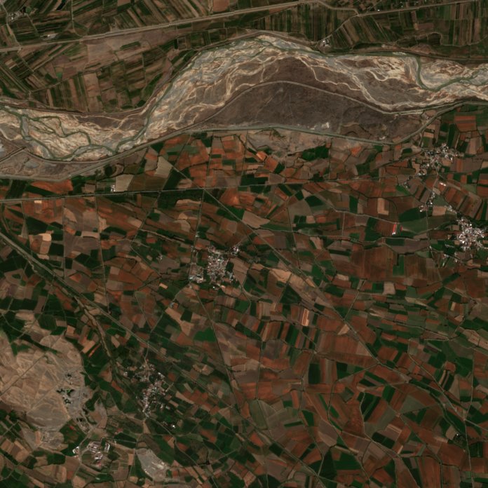 Sentinel-2 felvétel