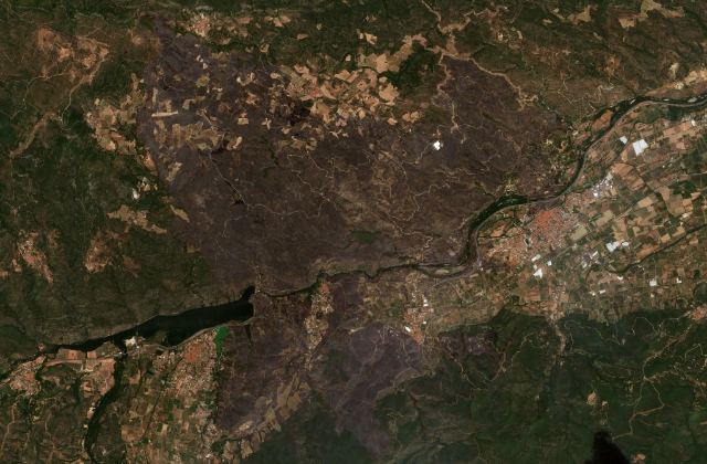 Leégett terület műholdról, 2026. 07. 04.