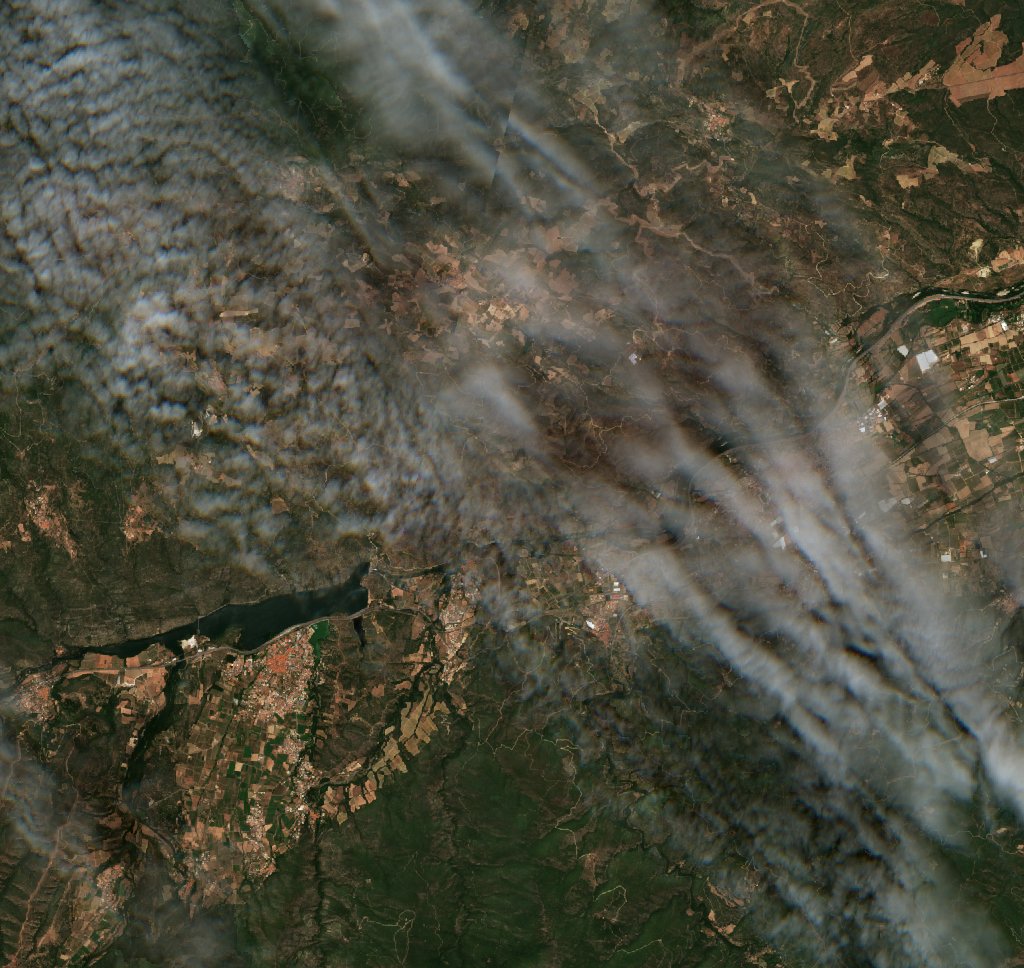 Sentinel-2 felvétel