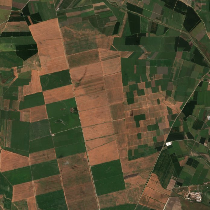 Sentinel-2 felvétel