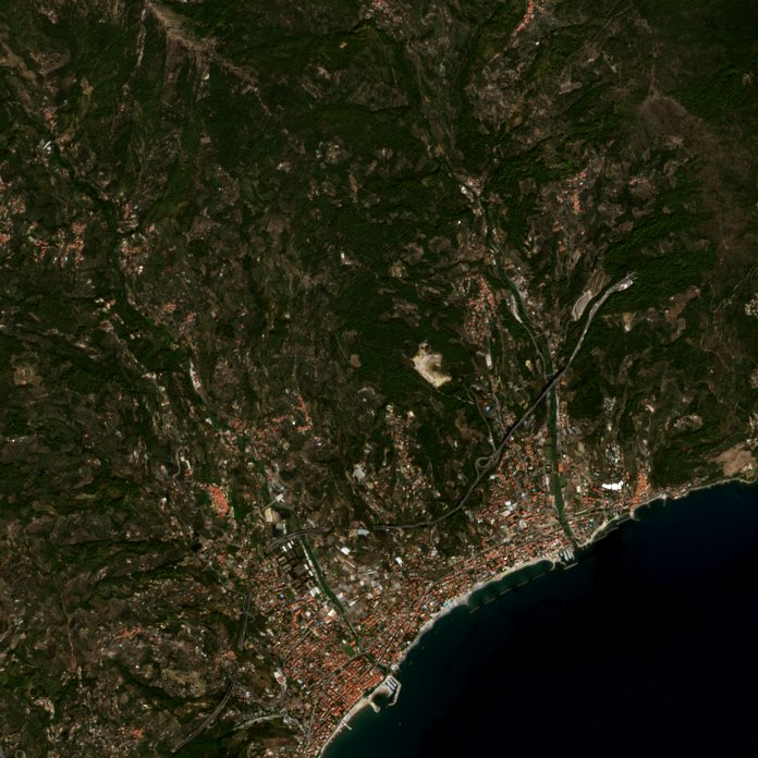 Sentinel-2 felvétel