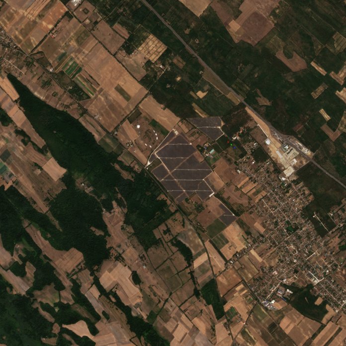 Sentinel-2 felvétel