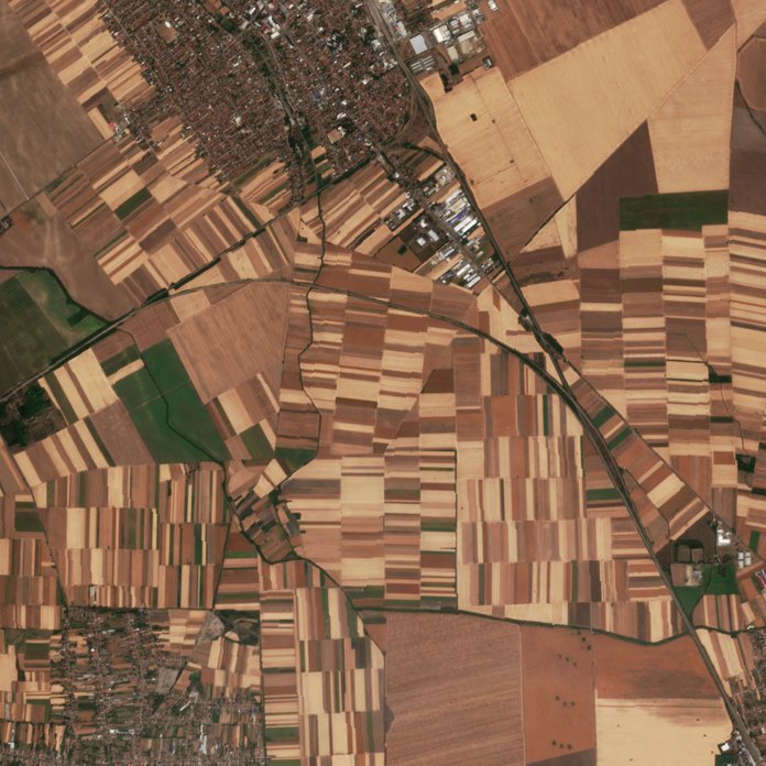 Sentinel-2 felvétel