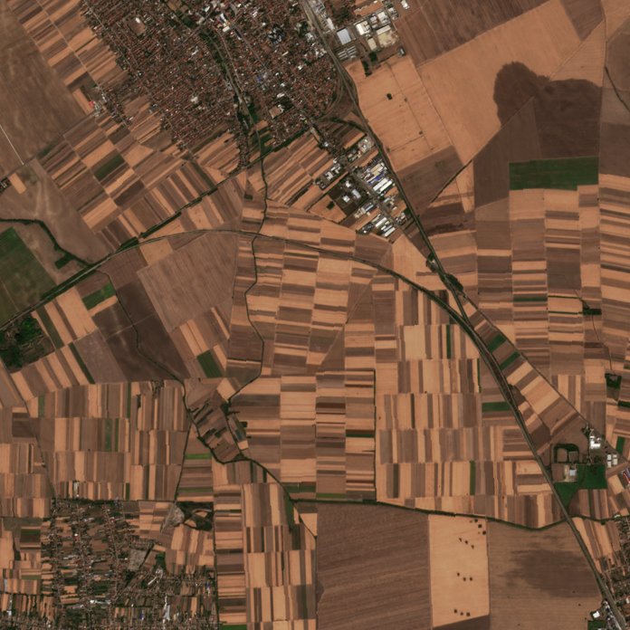 A terület a tűz után, 2026. október 4.