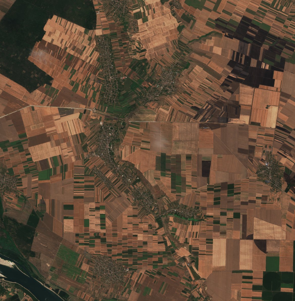 Sentinel-2 felvétel