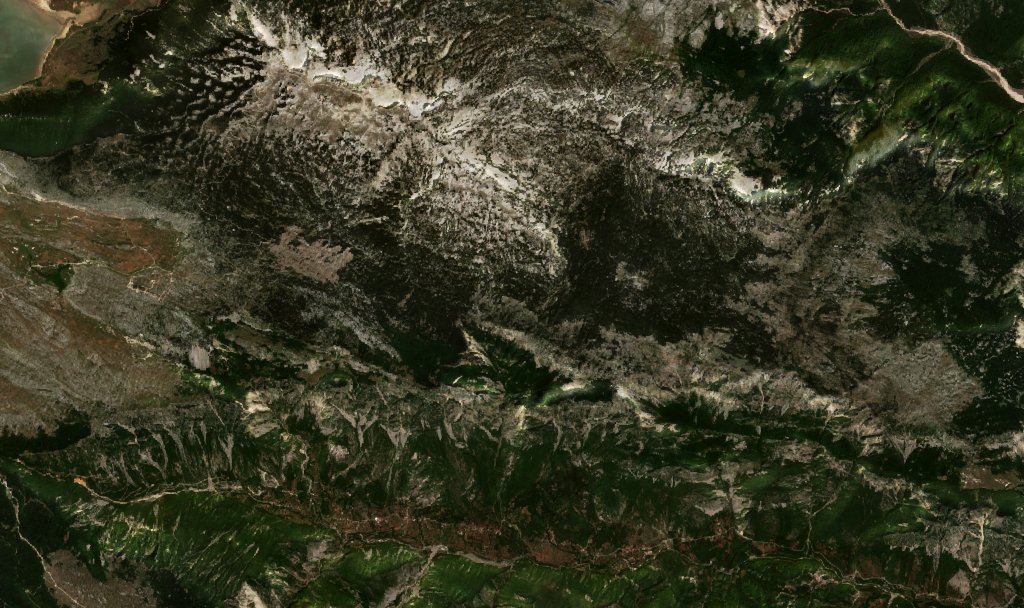 Sentinel-2 felvétel
