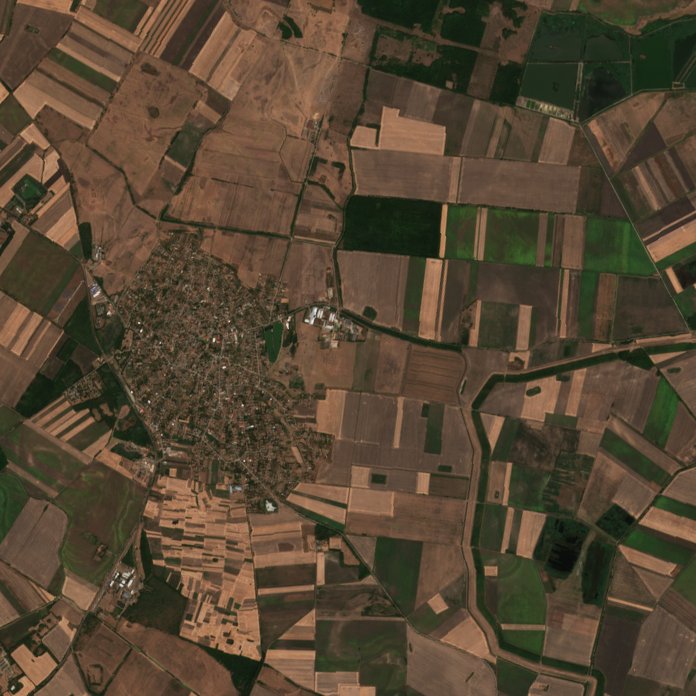 A terület a tűz előtt, 2026. július 29.