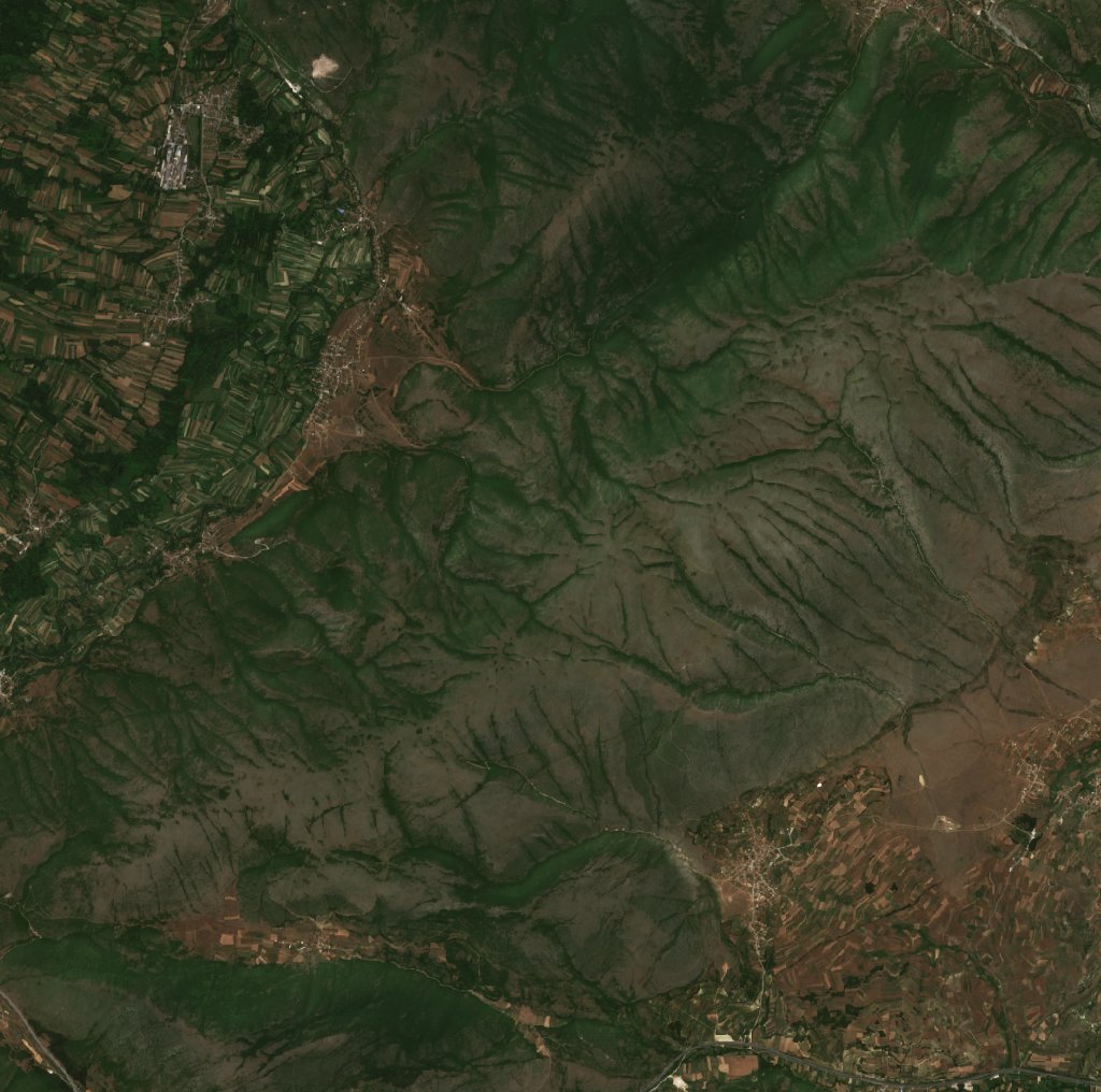 Sentinel-2 felvétel