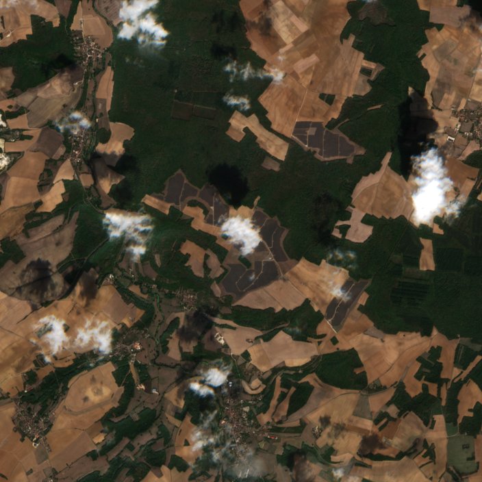 Sentinel-2 felvétel