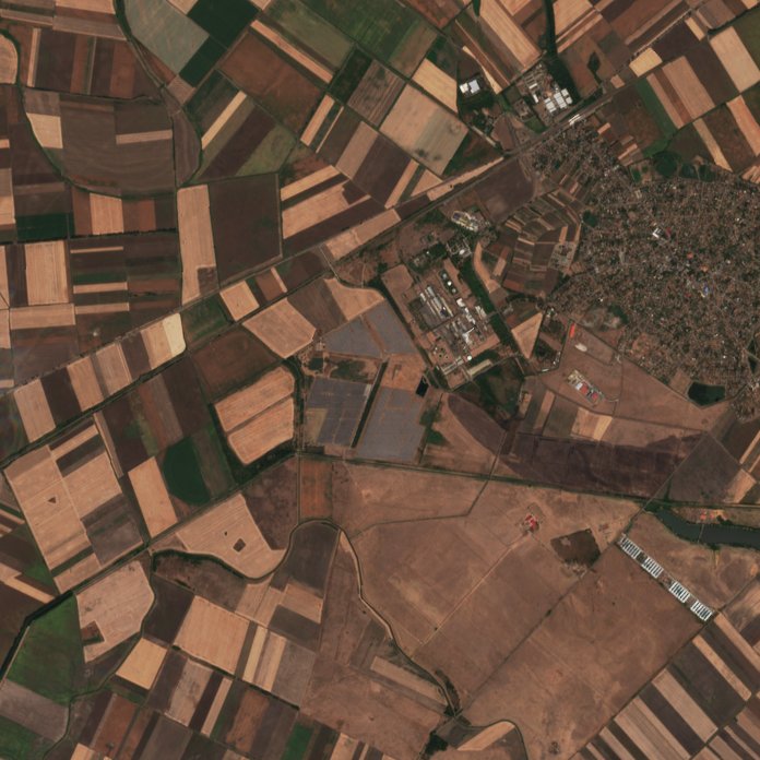 Sentinel-2 felvétel