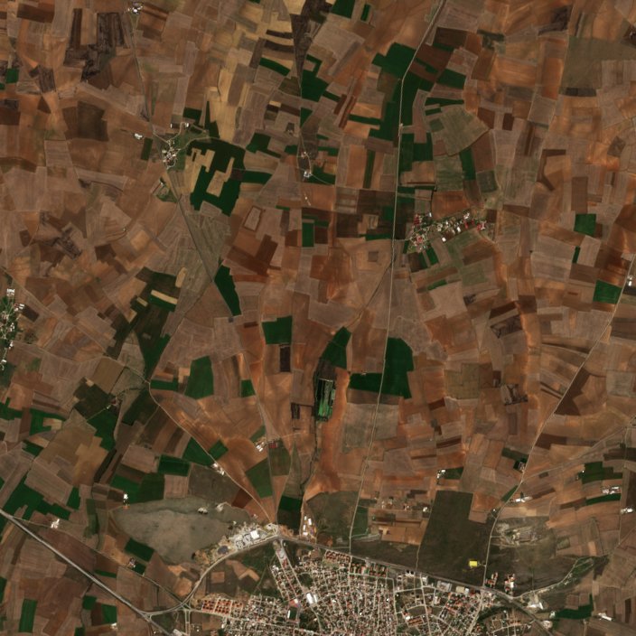 Sentinel-2 felvétel