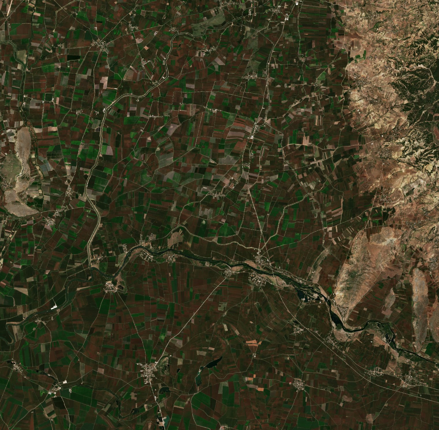 Sentinel-2 felvétel