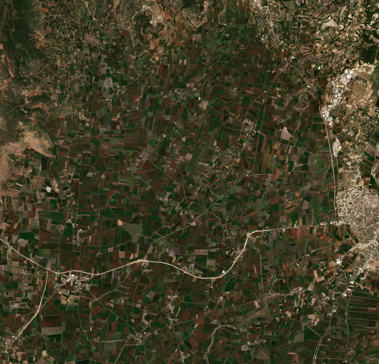 Sentinel-2 felvétel