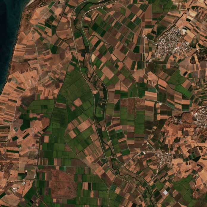 Sentinel-2 felvétel
