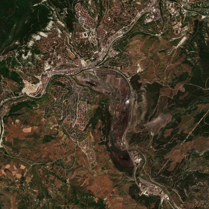 Sentinel-2 felvétel