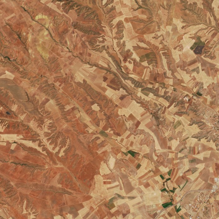 Sentinel-2 felvétel