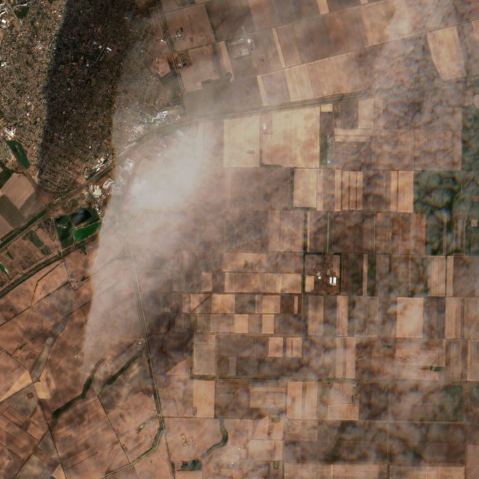 Sentinel-2 felvétel