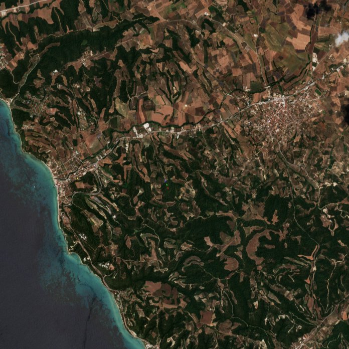 Sentinel-2 felvétel