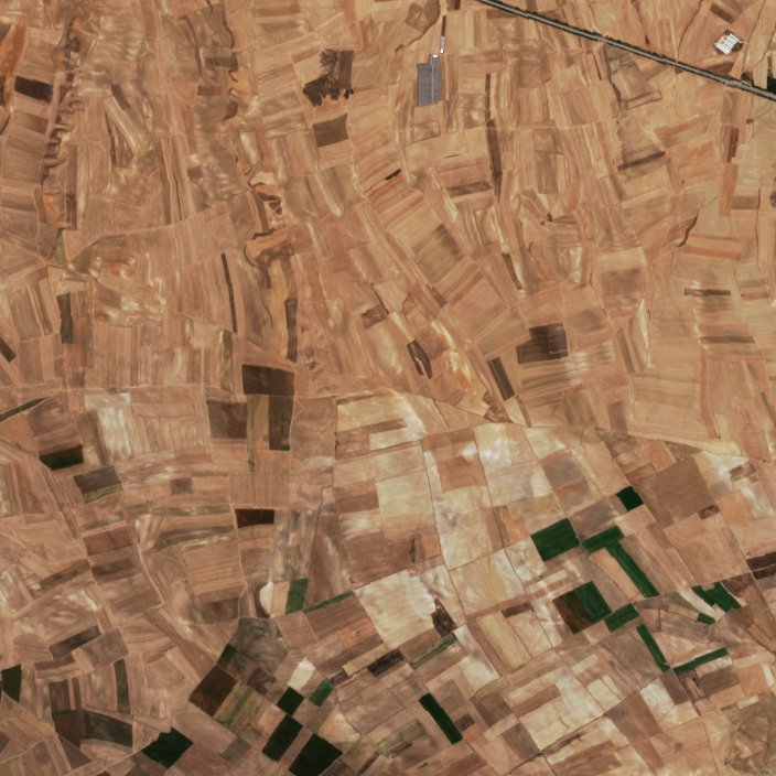 A terület a tűz előtt, 2026. október 5.