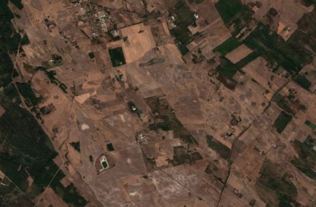 Leégett terület műholdról, 2026. 09. 21.