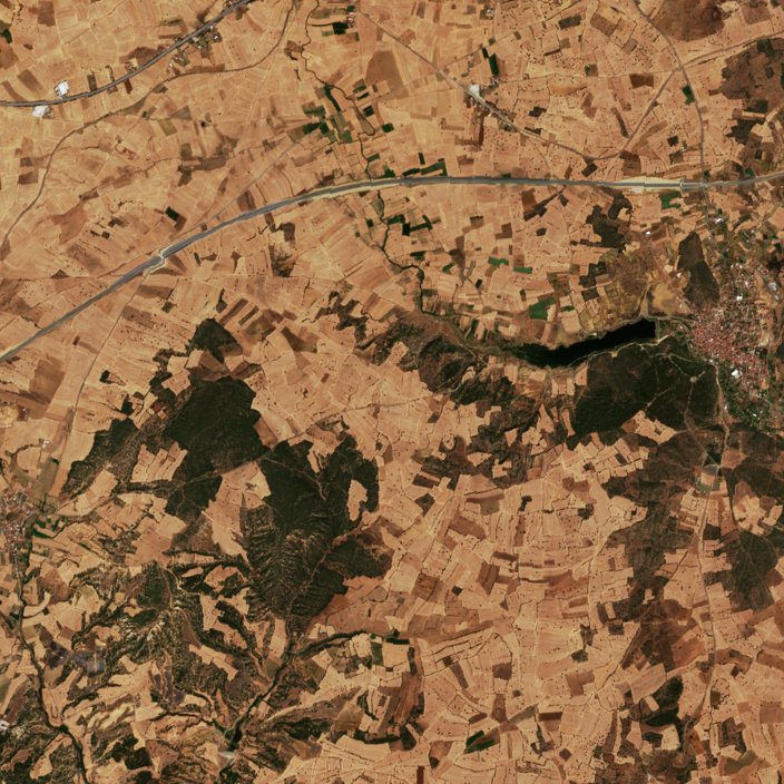 Sentinel-2 felvétel