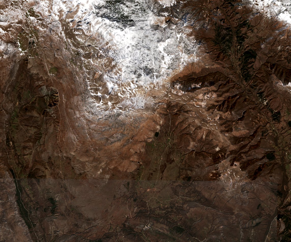 Sentinel-2 felvétel