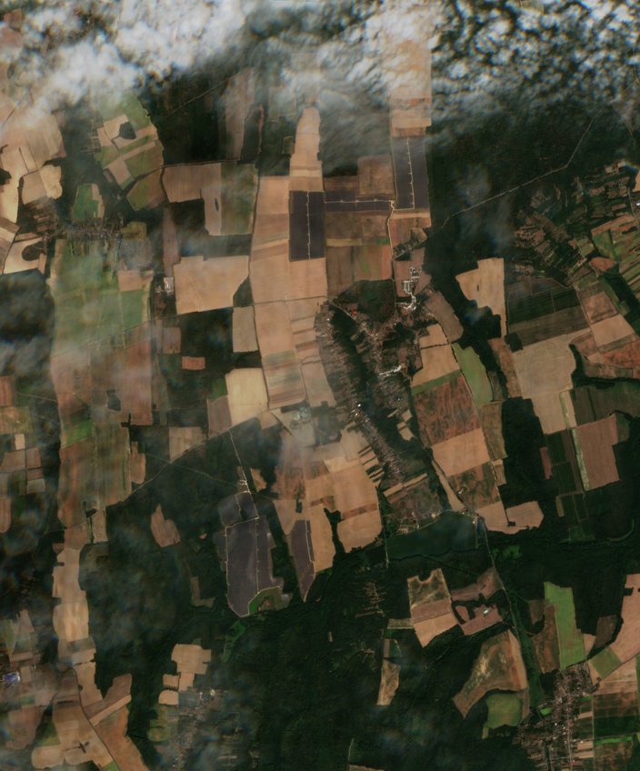 Sentinel-2 felvétel