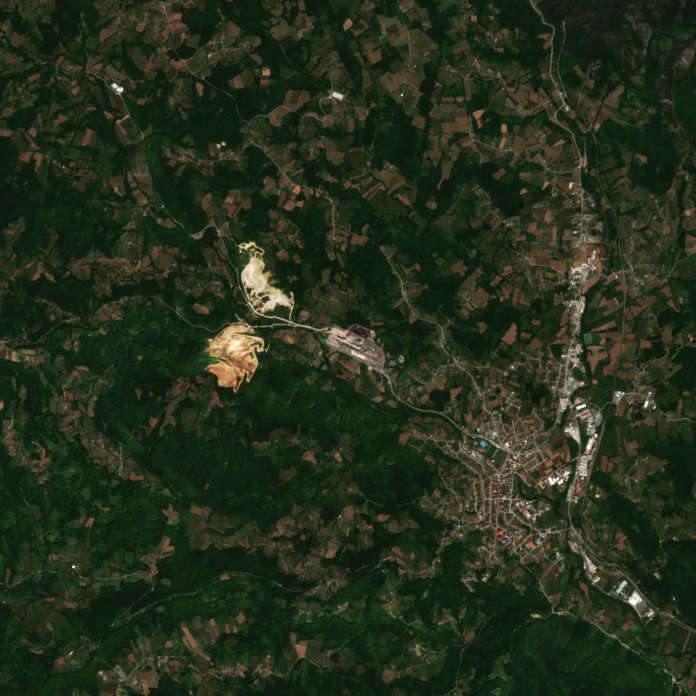 Sentinel-2 felvétel