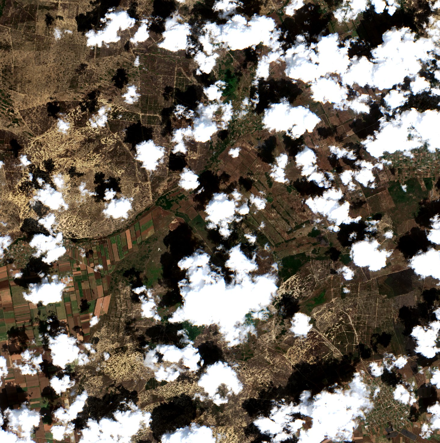 Sentinel-2 felvétel