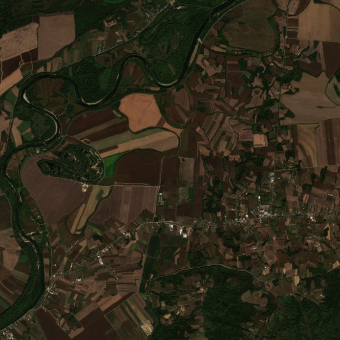 Sentinel-2 felvétel